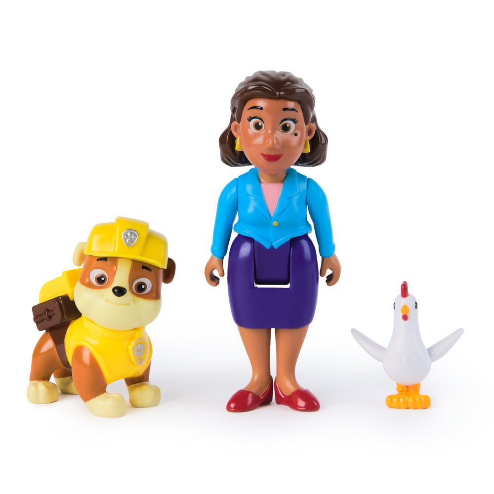 Paw Patrol Hero Pup - Mayor Goodway og Rubble