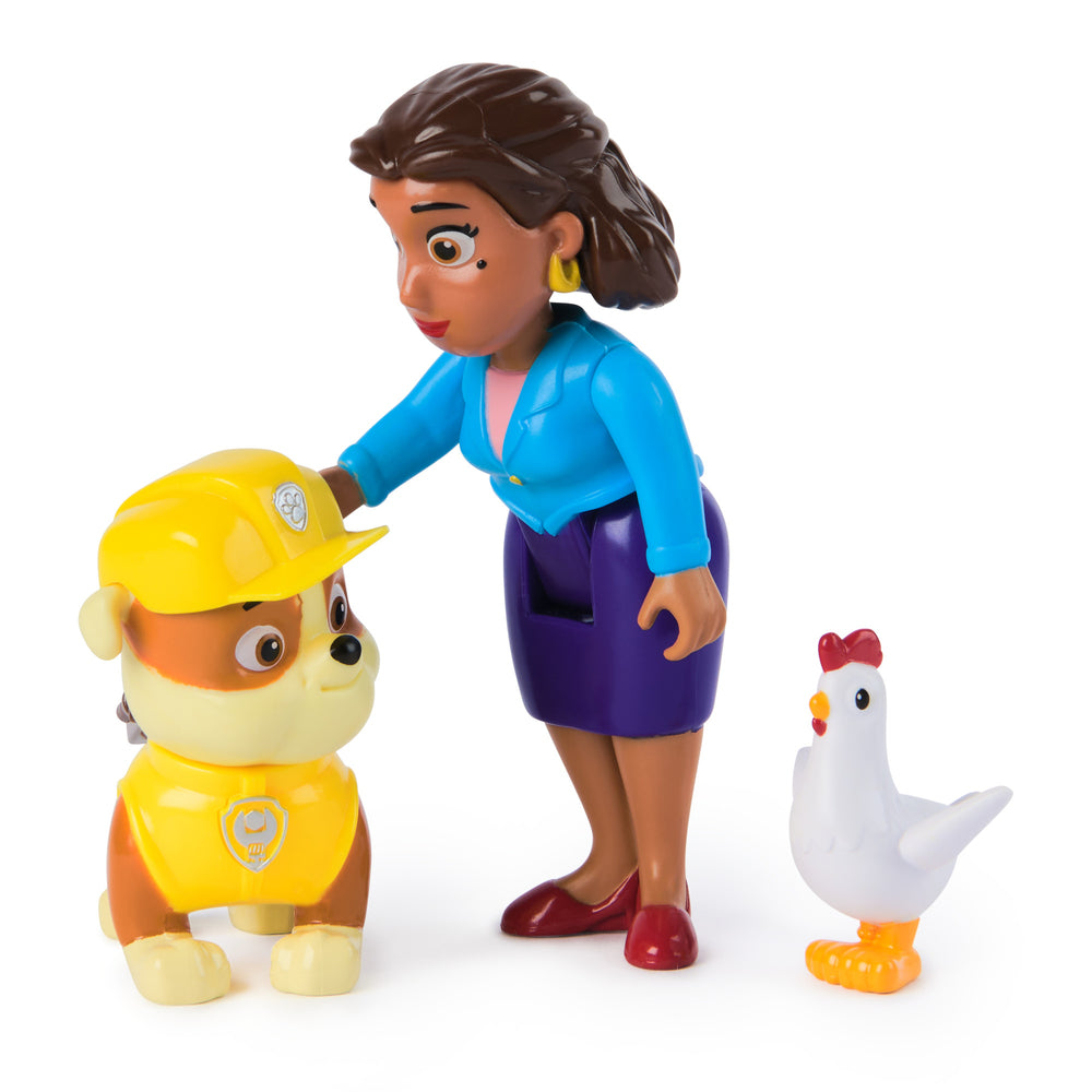 Paw Patrol Hero Pup - Mayor Goodway og Rubble
