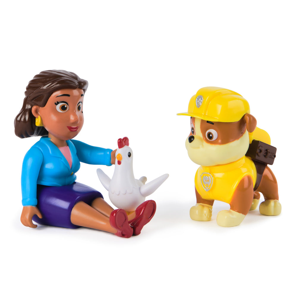 Paw Patrol Hero Pup - Mayor Goodway og Rubble