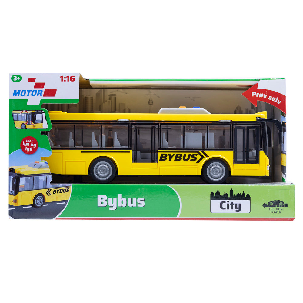 D2 Bybus med lys og lyd 28,5 cm