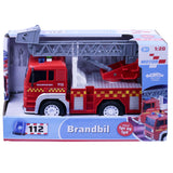 Brandbil med lys og lyd 18 cm ass