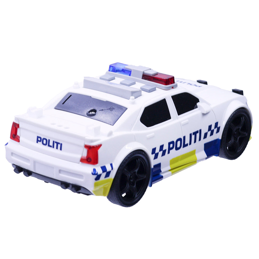 Politibil med lys og lyd 19 cm