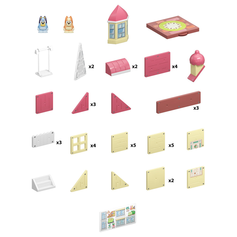 TILE TOWN Bluey hus