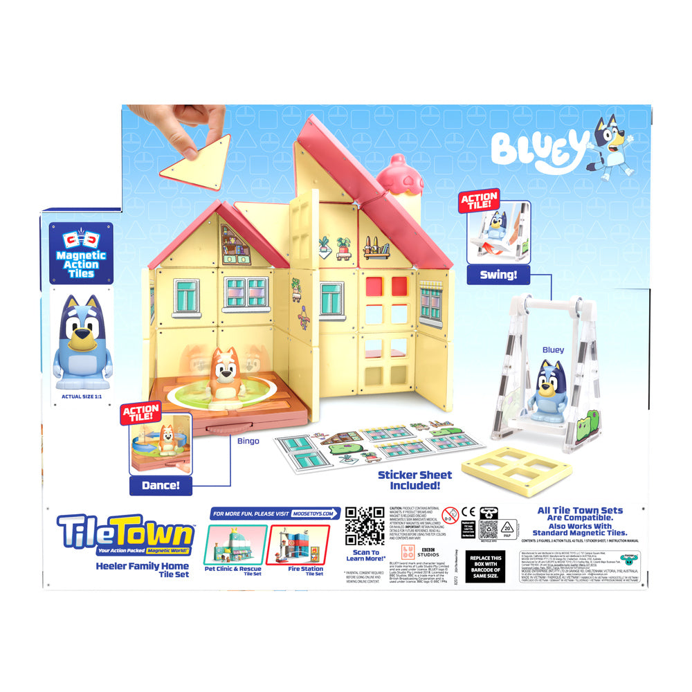 TILE TOWN Bluey hus