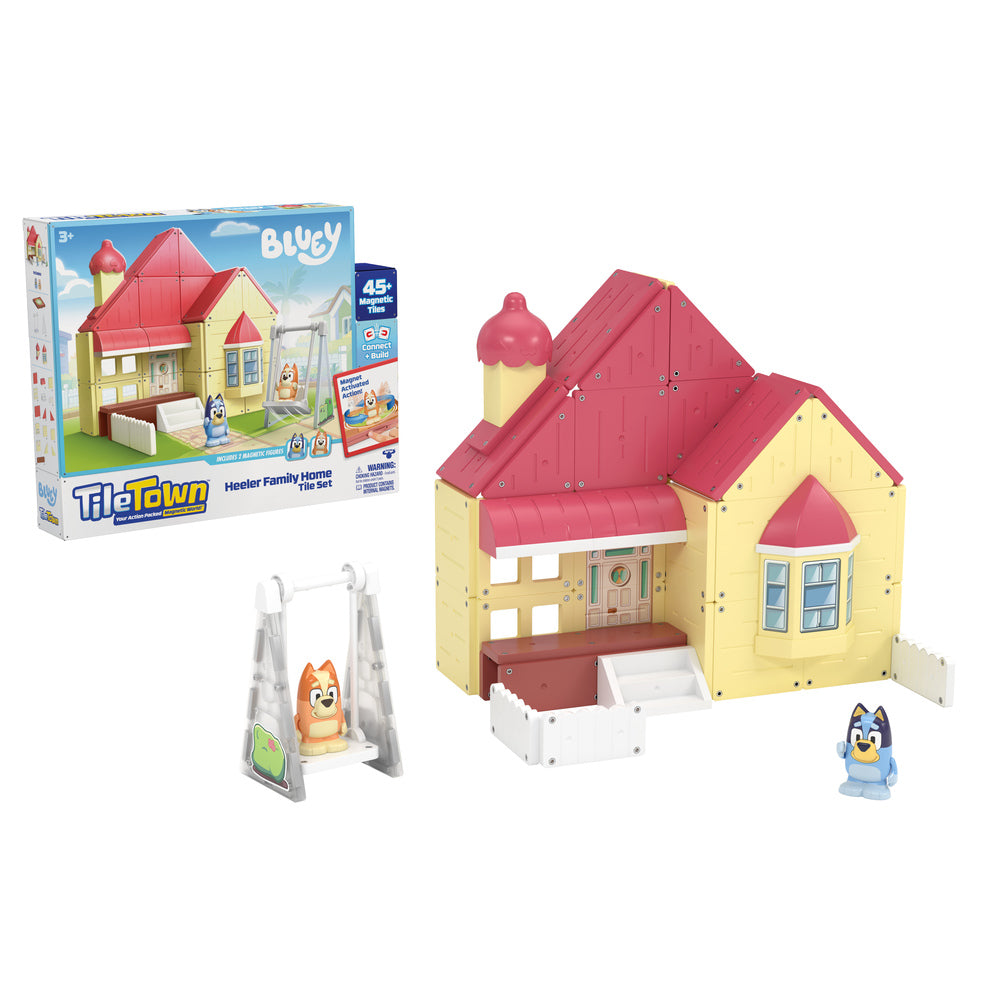 TILE TOWN Bluey hus