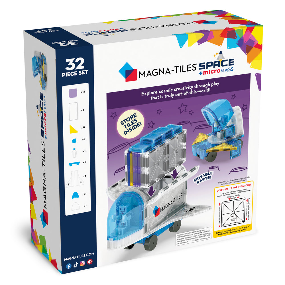MAGNA-TILES Space 32 stk