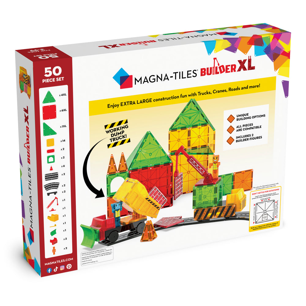 MAGNA-TILES Builder XL 50 pcs