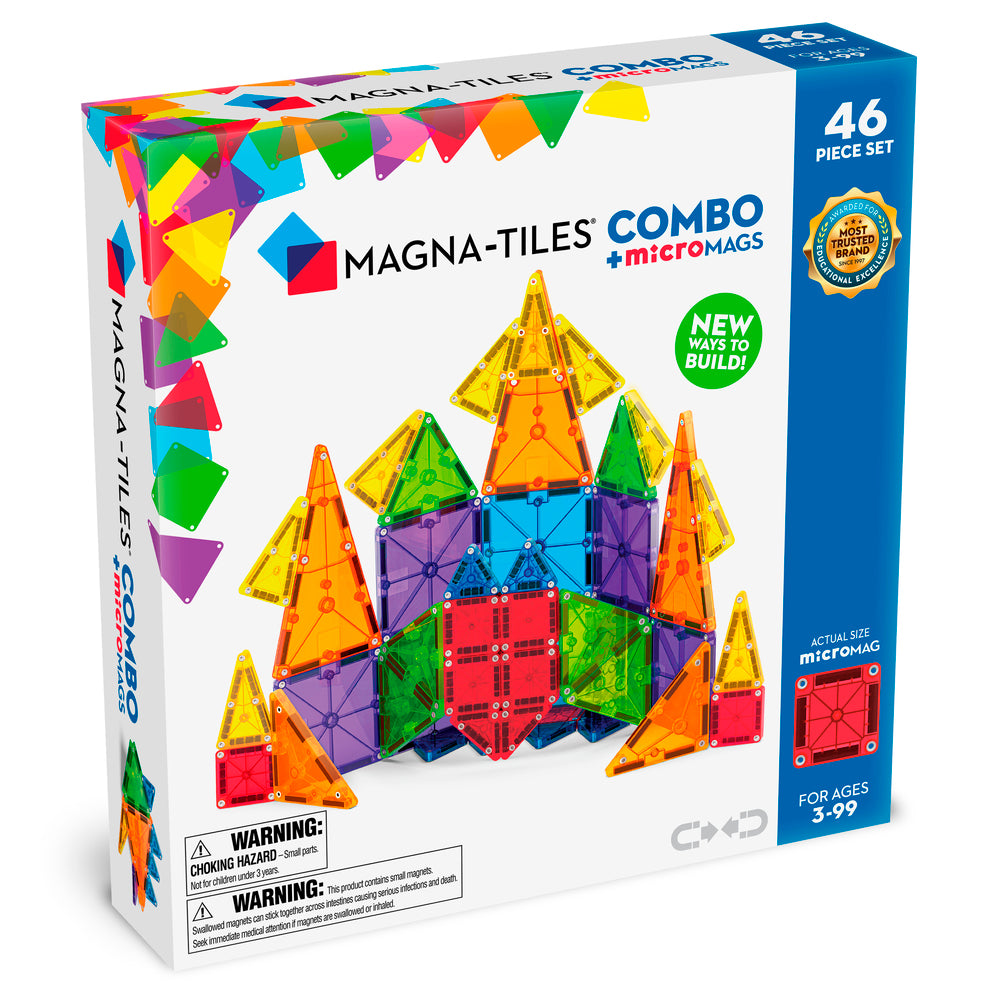 MAGNA-TILES microMAGS Combo 46 stk