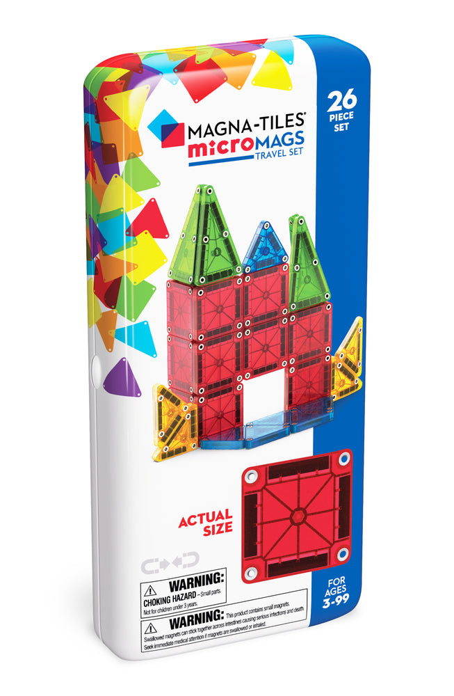 MAGNA-TILES micro MAGS Travel Tin case