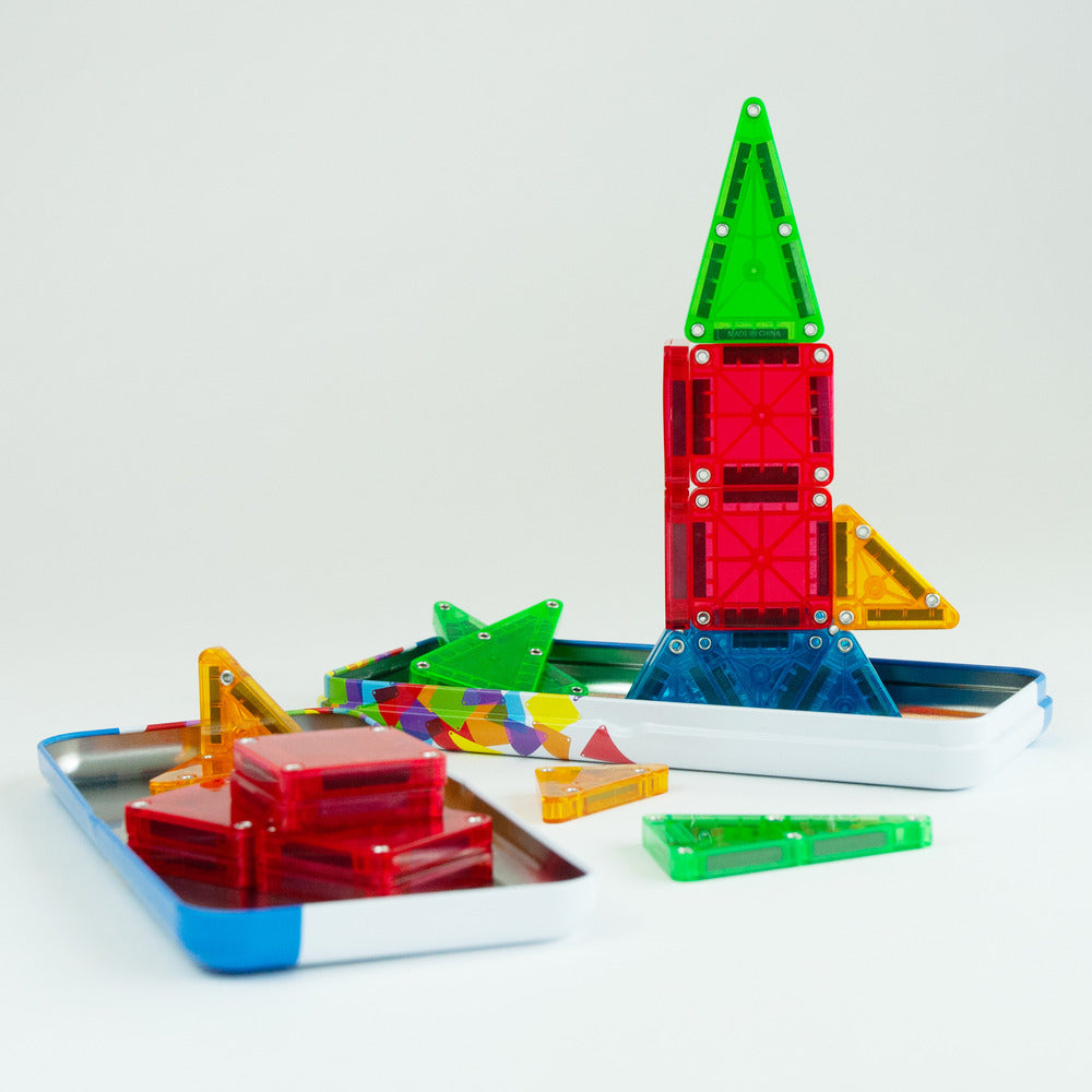 MAGNA-TILES micro MAGS Travel Tin case