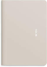 Kladdehæfte beige be you A5