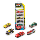 Metal Machines Mini Racing Car 5-pak