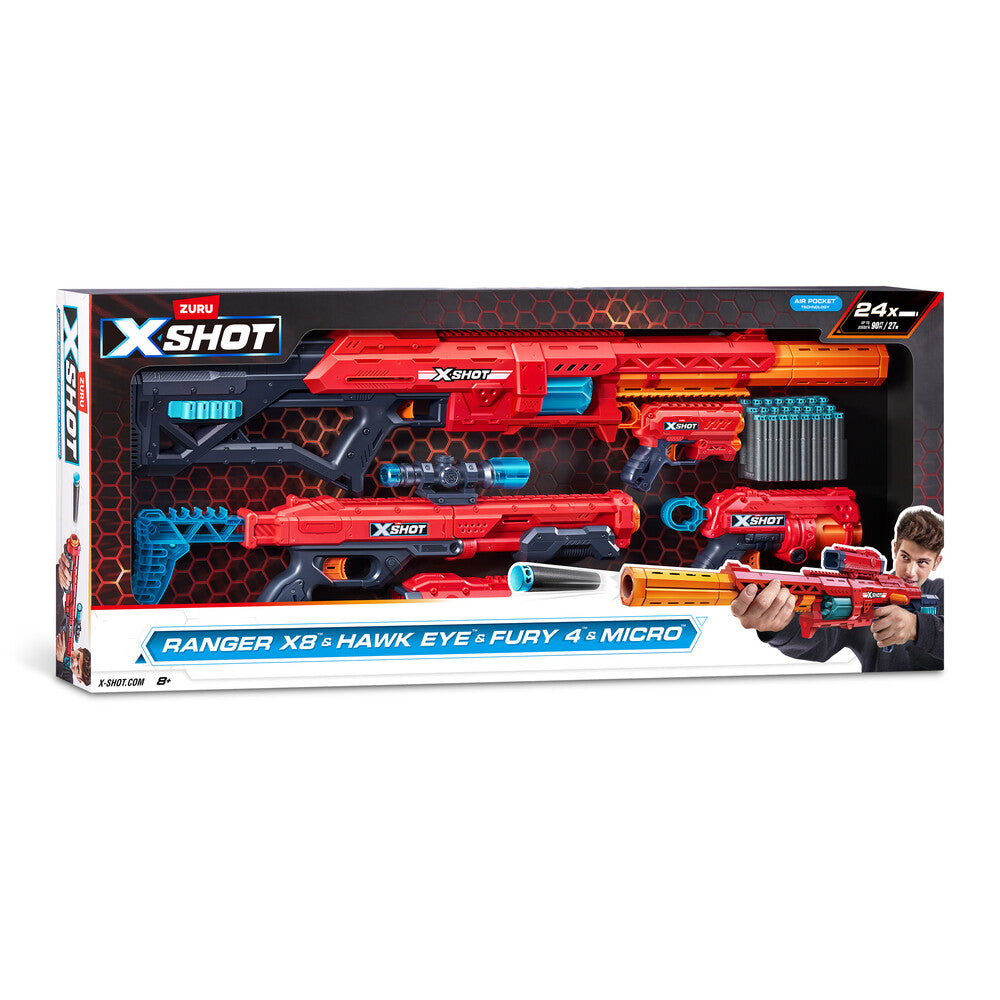 D2 Xshot Excel Ranger X8 & Hawk Eye & Fury 4 & Micro