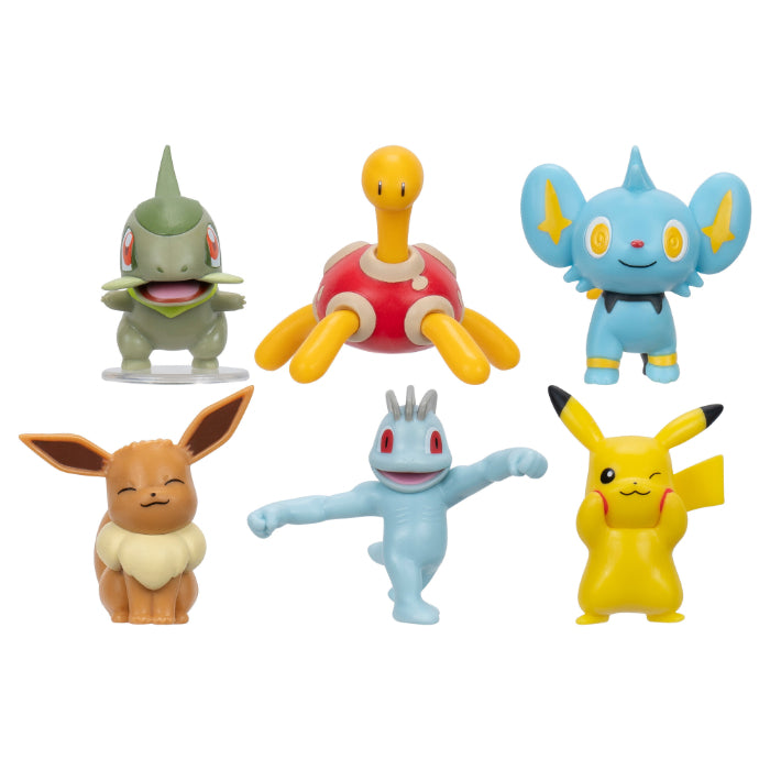 Pokemon Battle Figure 6-Pak