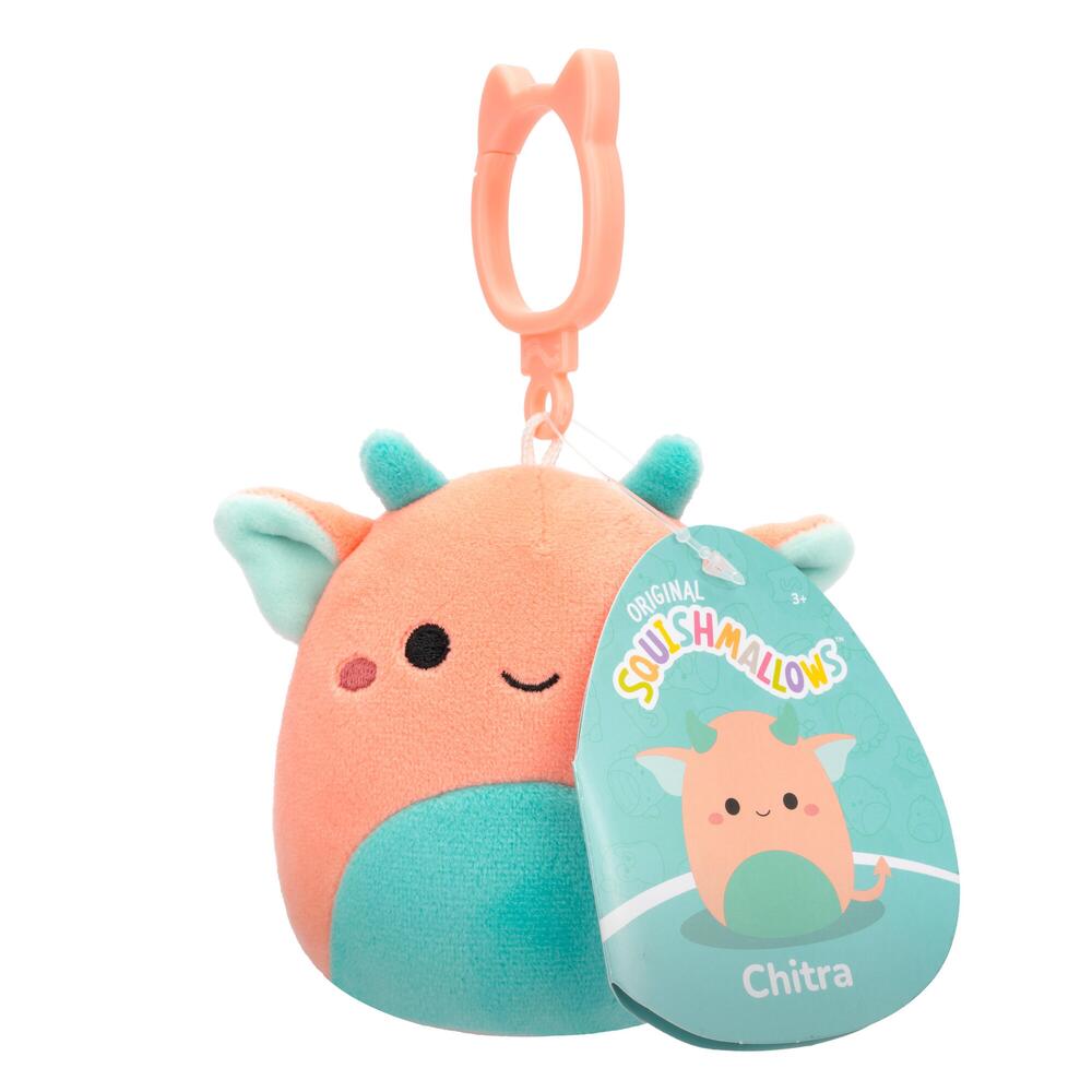 Squishmallows 9 cm Clip On asst