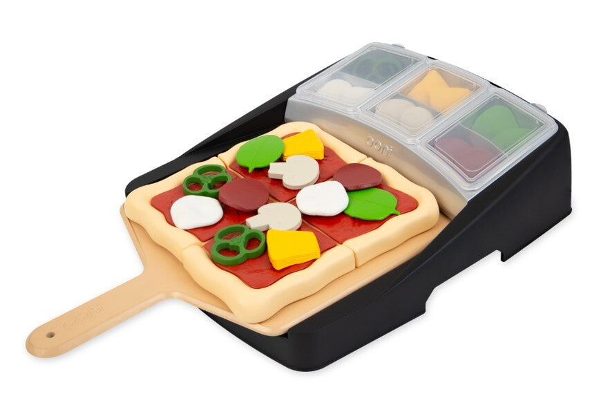Pizzaovn og Topping Station