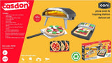 Pizzaovn og Topping Station