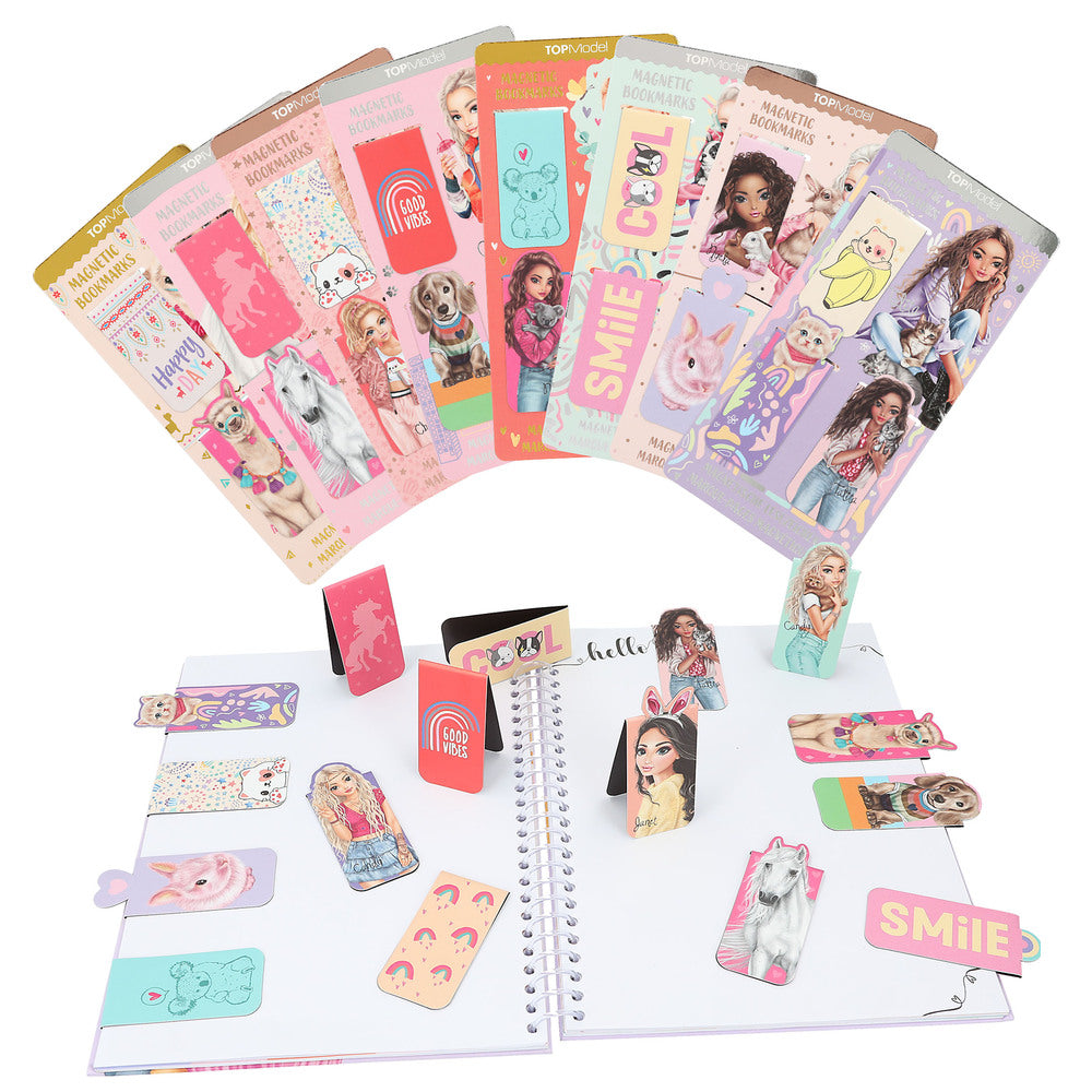 TOPModel Bogmærke magnetisk ASST.