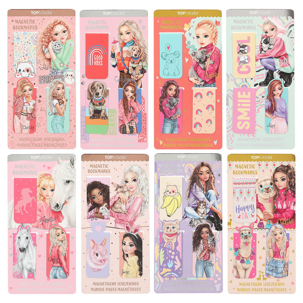 TOPModel Bogmærke magnetisk ASST.