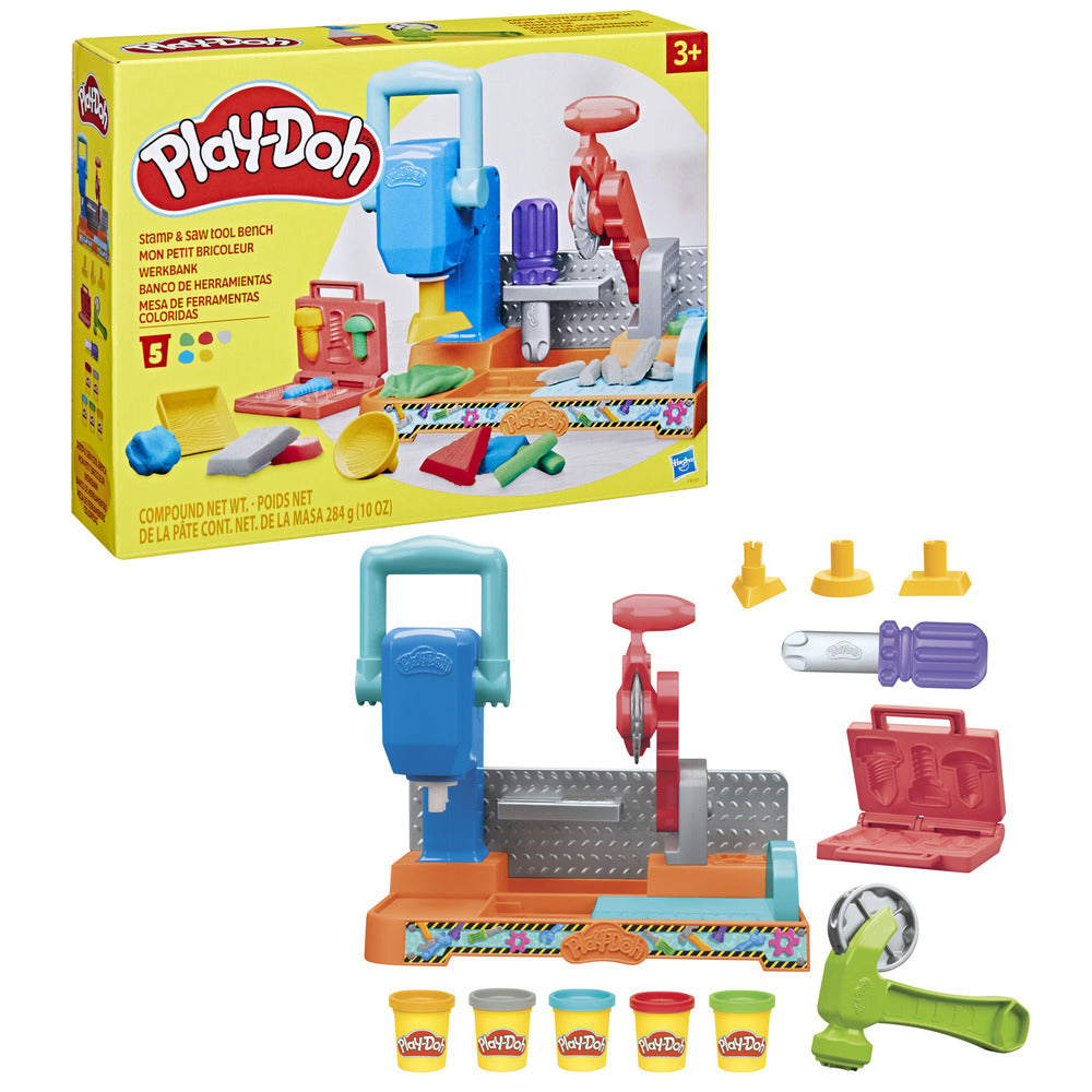 D2 Play-Doh Stamp & Saw Tool Bench