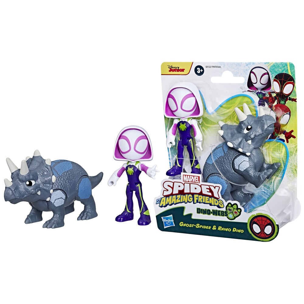 Spidey and Friends Heroe Dino Webs Figure ass
