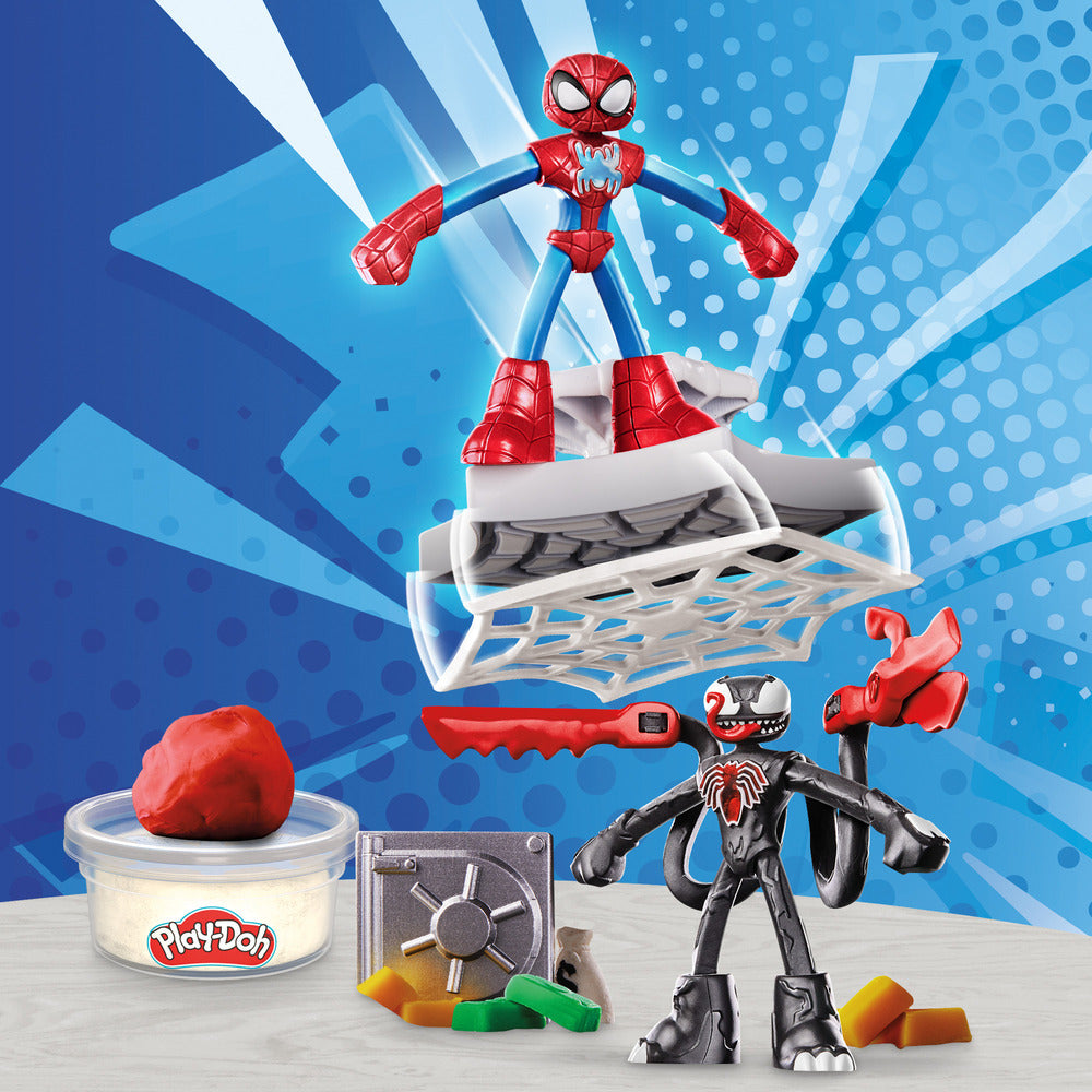 Play-Doh Marvel Spider-Man Launch & Slice Battle