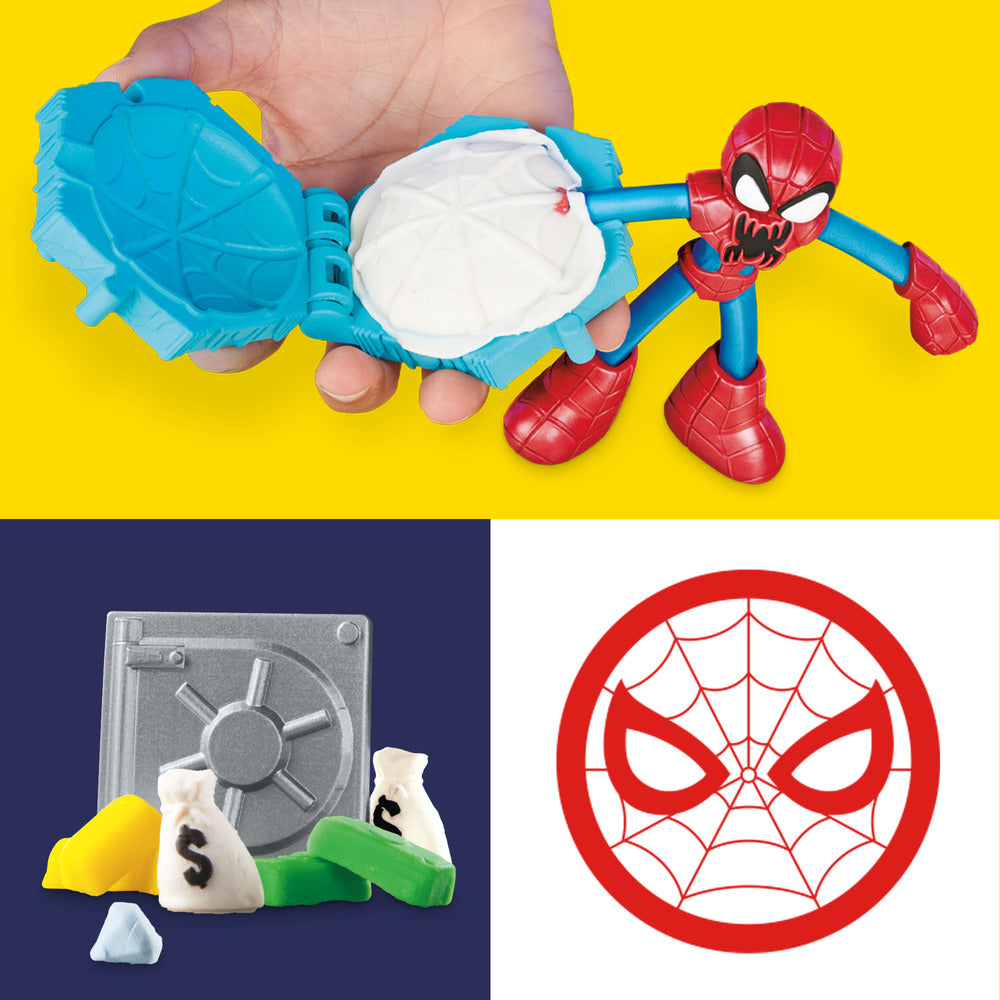 Play-Doh Marvel Spider-Man Launch & Slice Battle