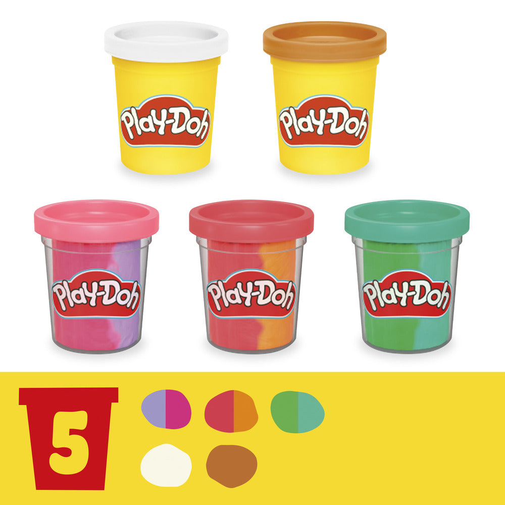 D2 Play-Doh Rainbow Swirl Ice Cream Playset