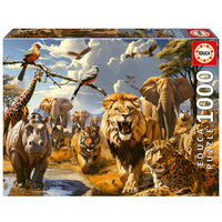 Wild Animals 1000 brikker