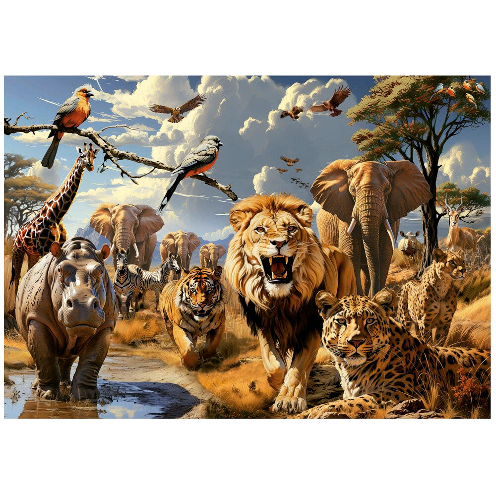 Wild Animals 1000 brikker