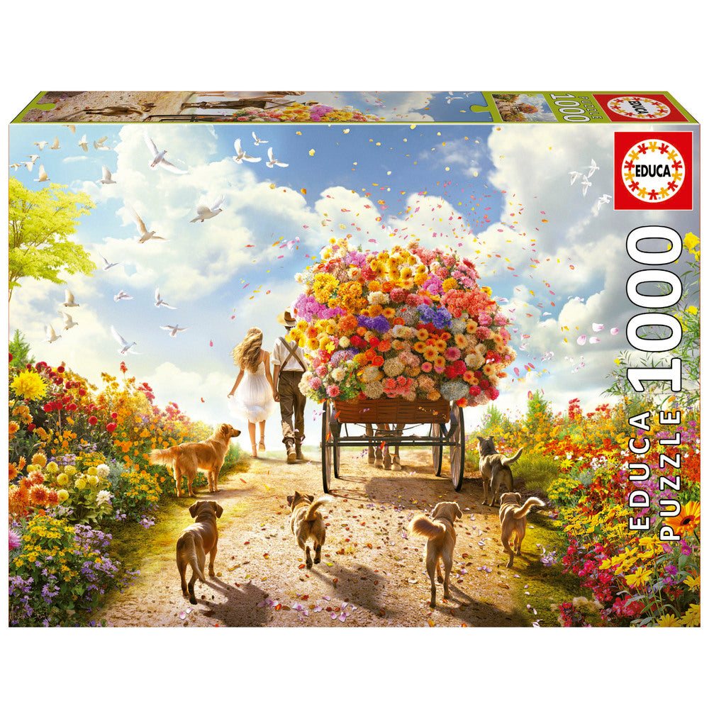Carrying Flowers 1000 brikker