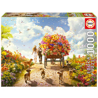 Carrying Flowers 1000 brikker