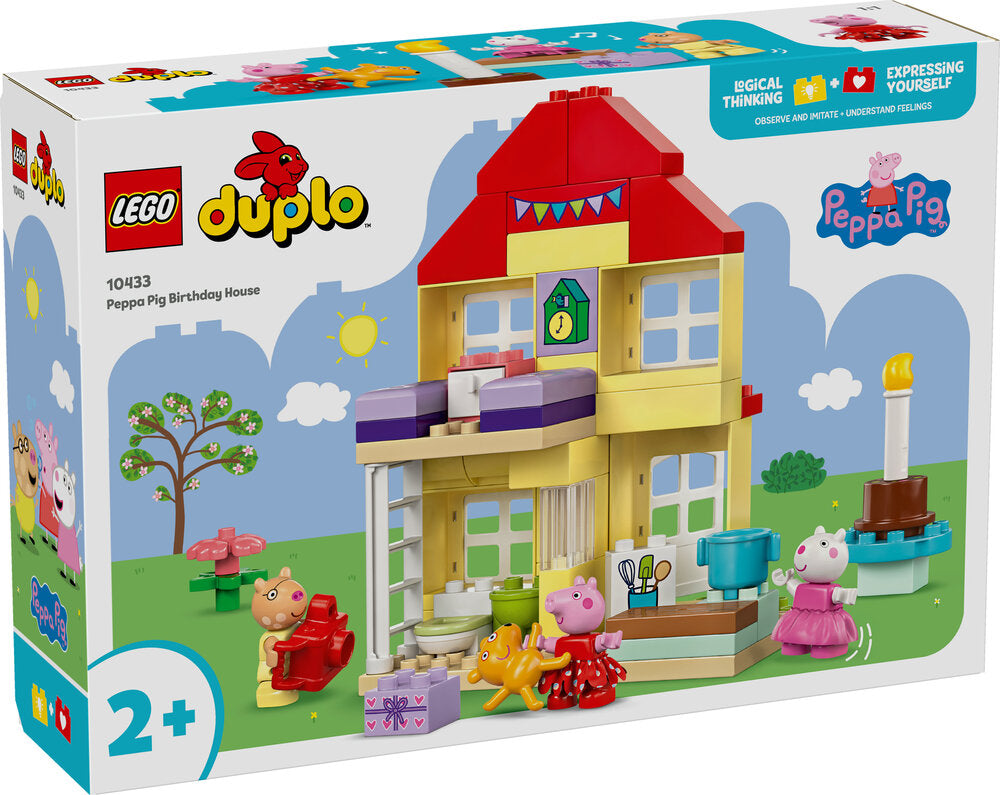 D2 10433 LEGO DUPLO Peppa Pig Gurli Gris' fødselsdagshus