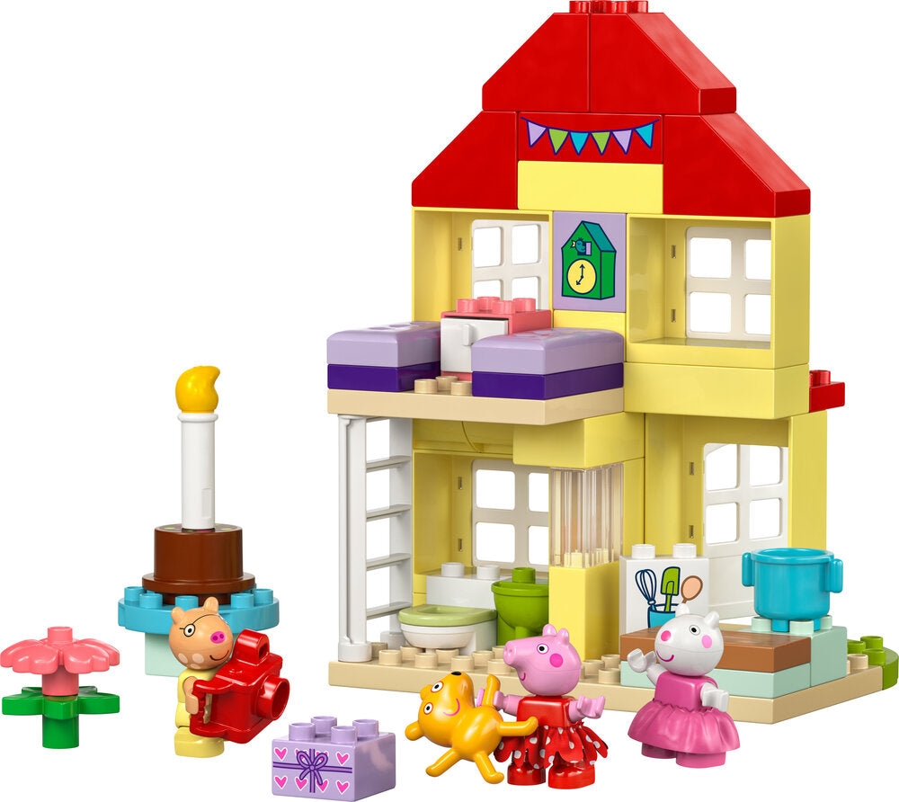 D2 10433 LEGO DUPLO Peppa Pig Gurli Gris' fødselsdagshus