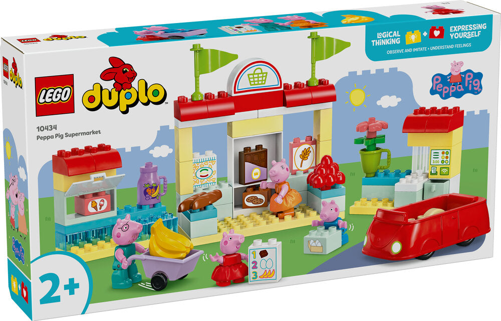 10434 LEGO DUPLO Peppa Pig Gurli Gris i supermarkedet