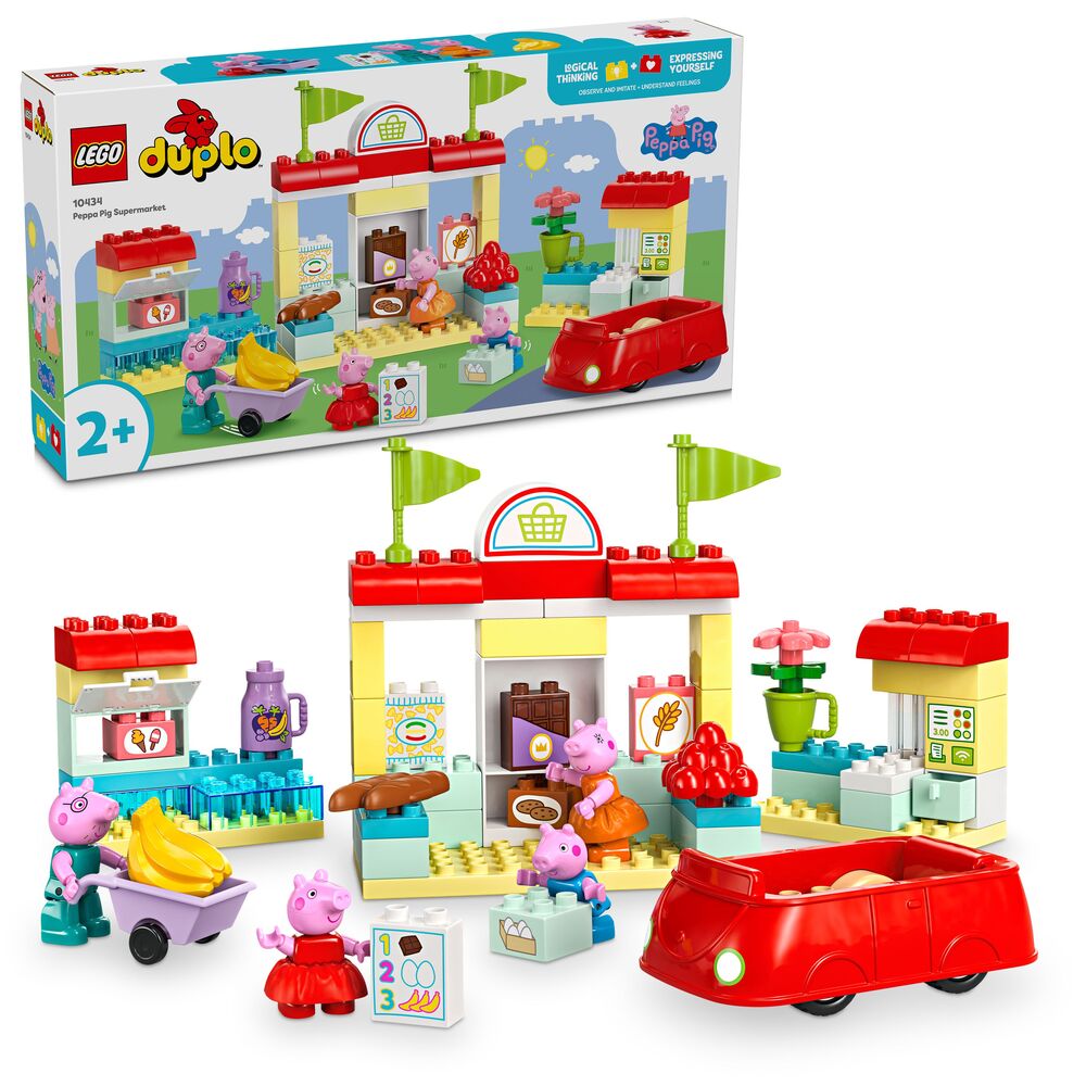 10434 LEGO DUPLO Peppa Pig Gurli Gris i supermarkedet