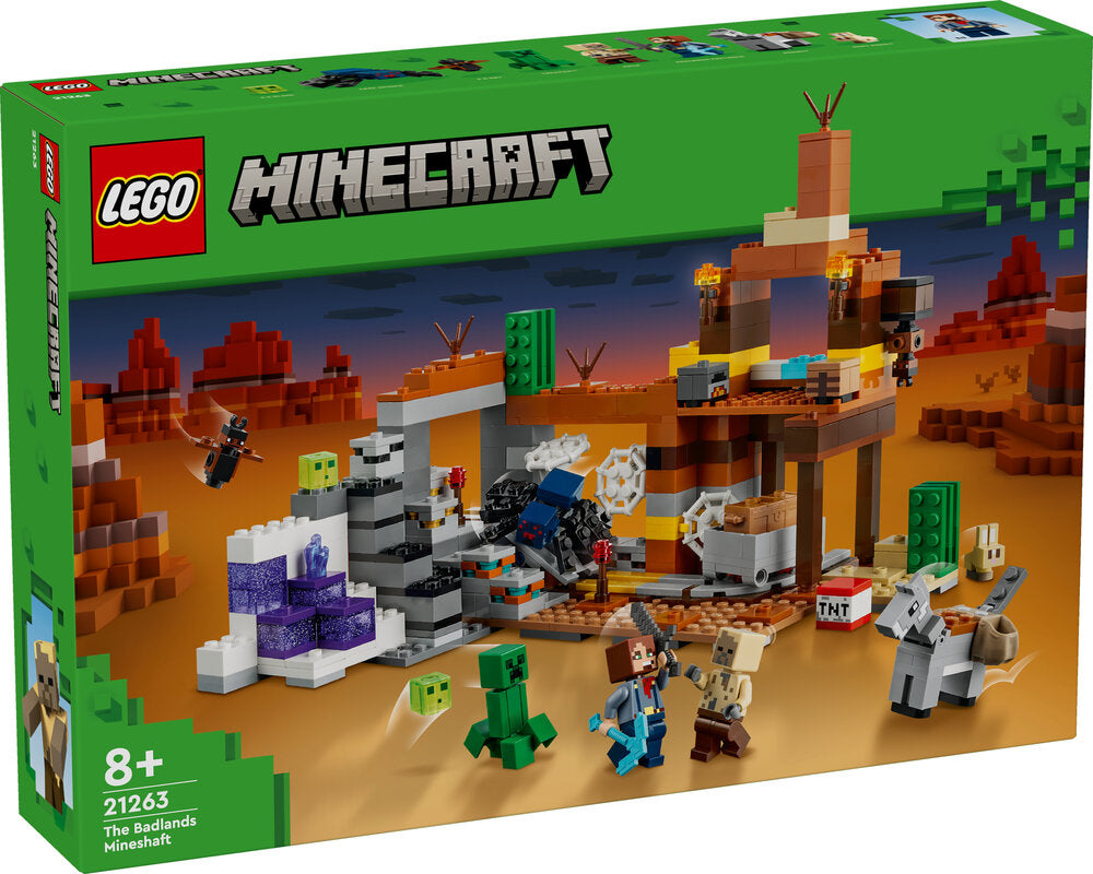 21263 LEGO Minecraft Badlands-mineskakten