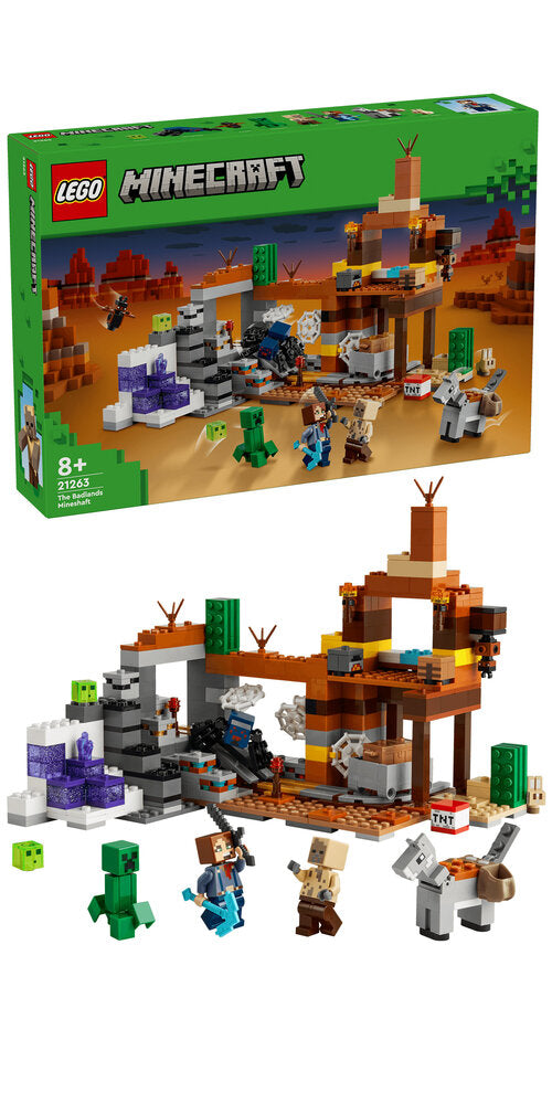 21263 LEGO Minecraft Badlands-mineskakten