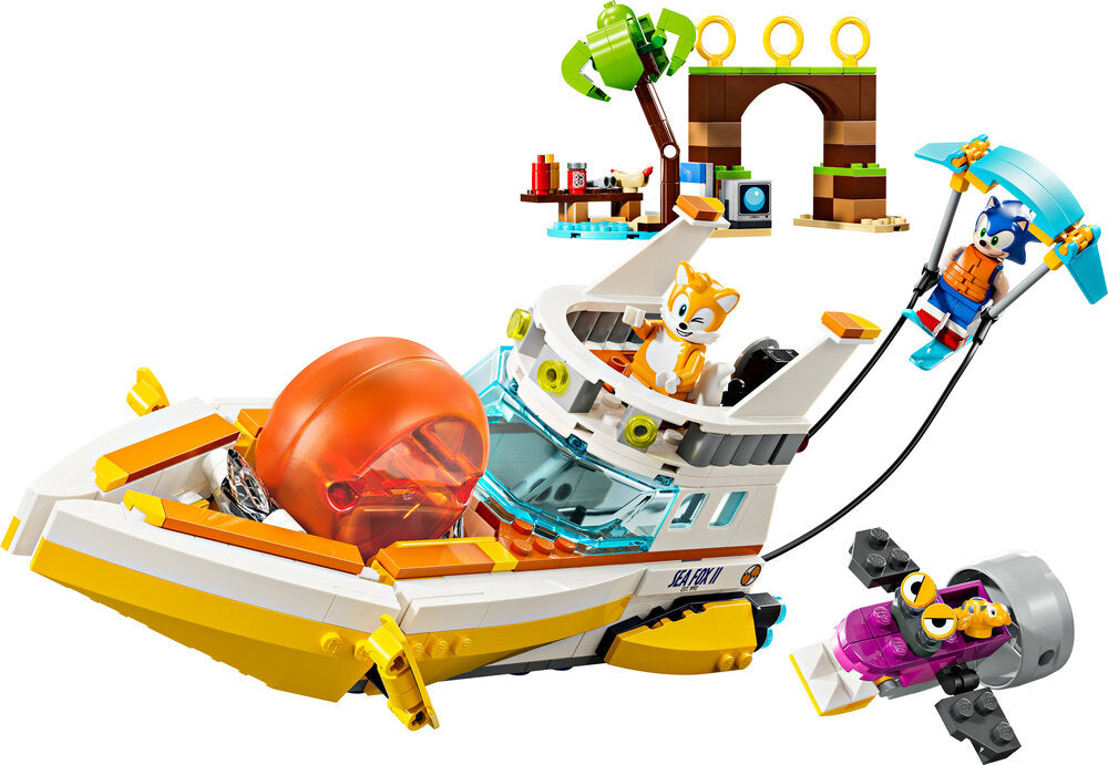 76997 LEGO Sonic Tails' actionbåd