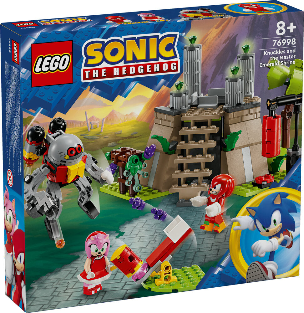76998 LEGO Sonic Knuckles og Master Emerald-templet
