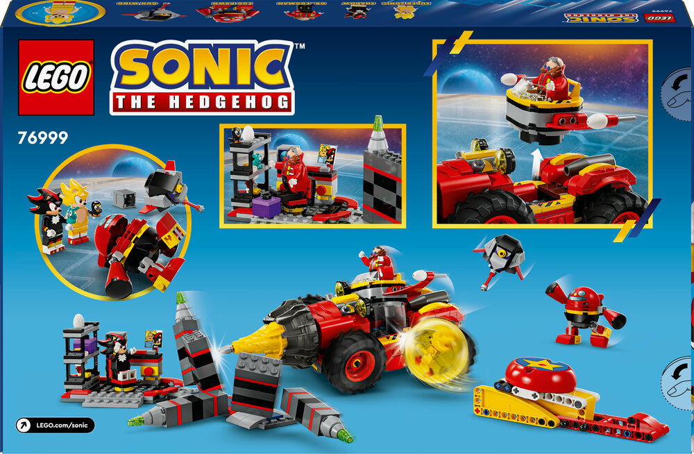 76999 LEGO Sonic Super Sonic mod Egg Drillster