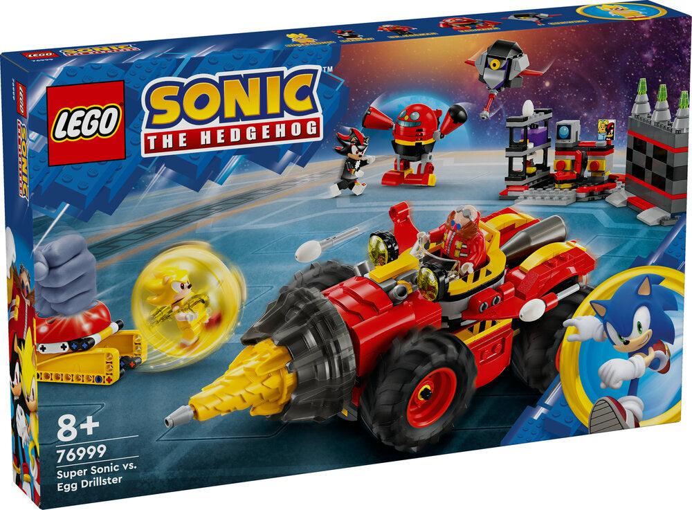 76999 LEGO Sonic Super Sonic mod Egg Drillster