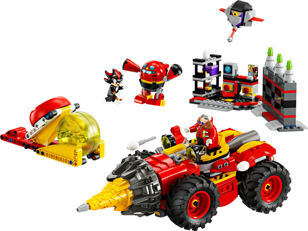 76999 LEGO Sonic Super Sonic mod Egg Drillster