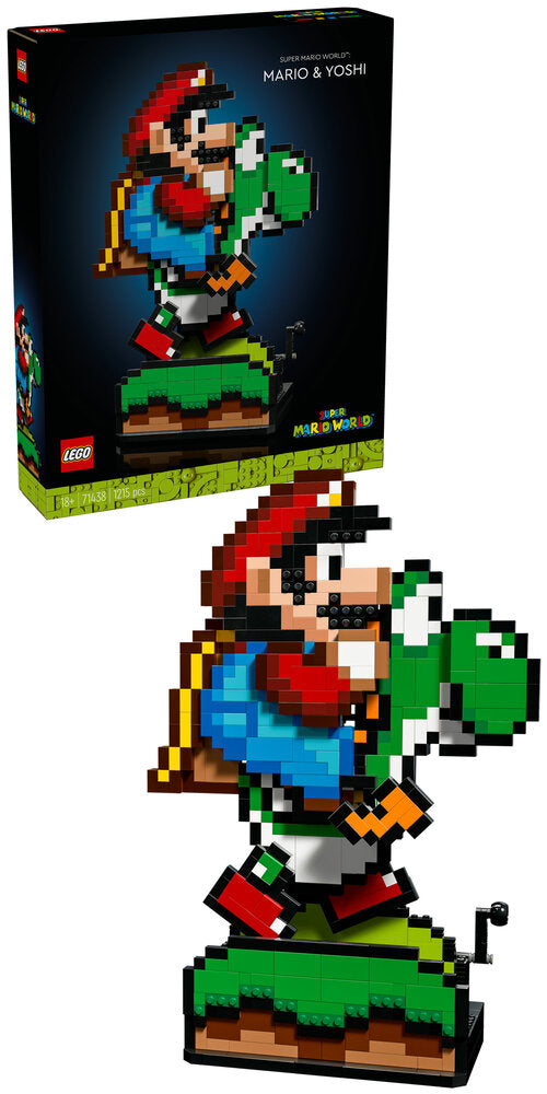 71438 LEGO Super Mario World™: Mario og Yoshi