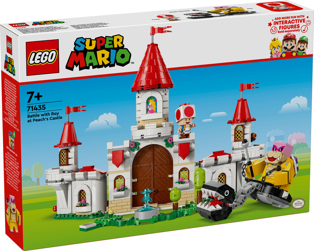 71435 LEGO Super Mario Kamp mod Roy ved Peach's Castle