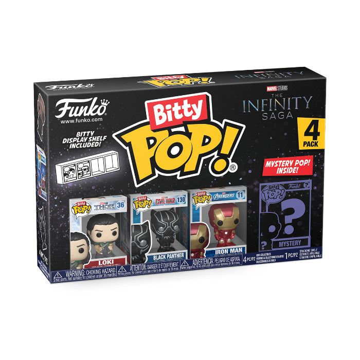 Funko! Bitty POP 4-PAK Marvel Series 4