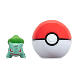 Pokemon clip n go Bulbasaur with poke ball