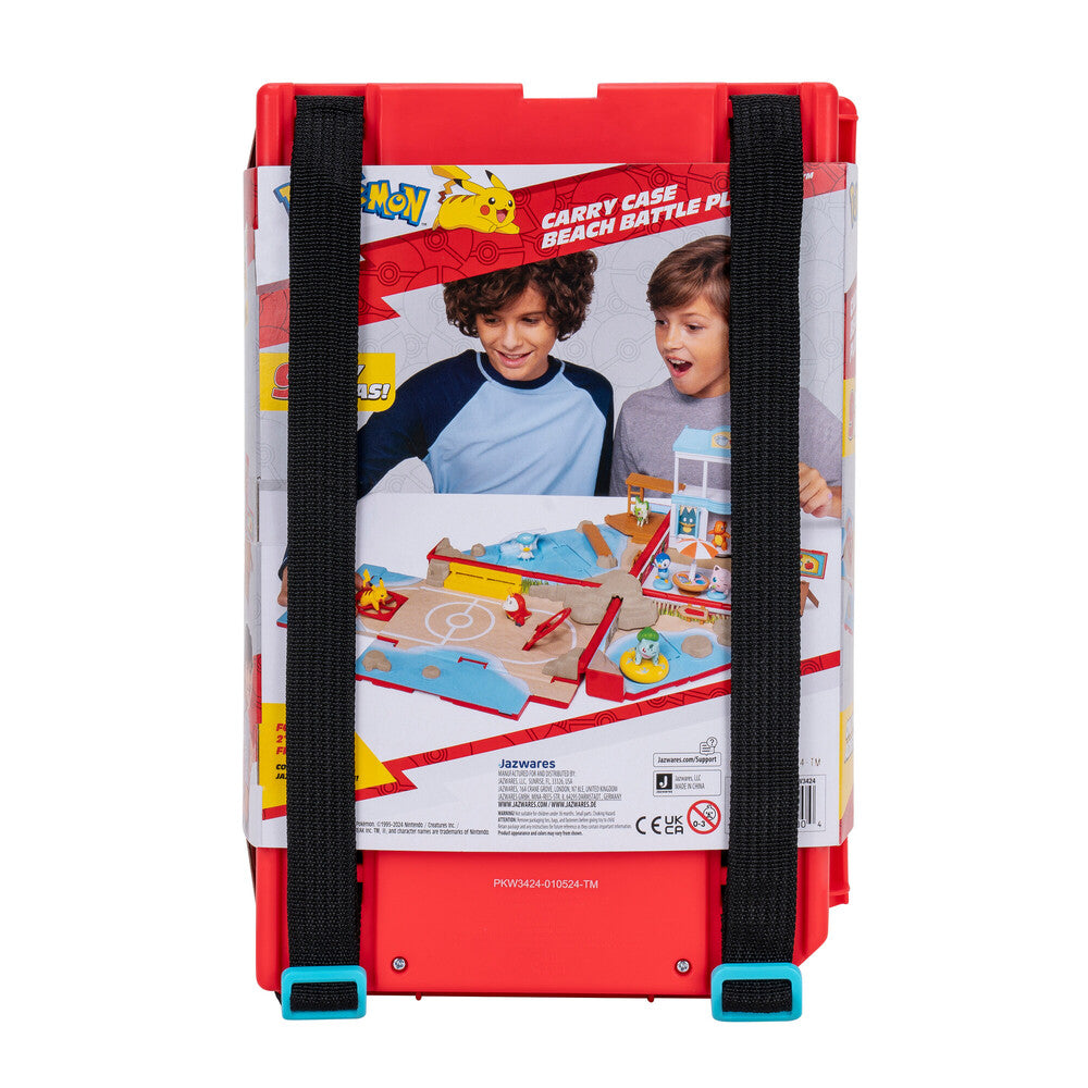 POKEMON CARRY CASE BEACH PLAYSET