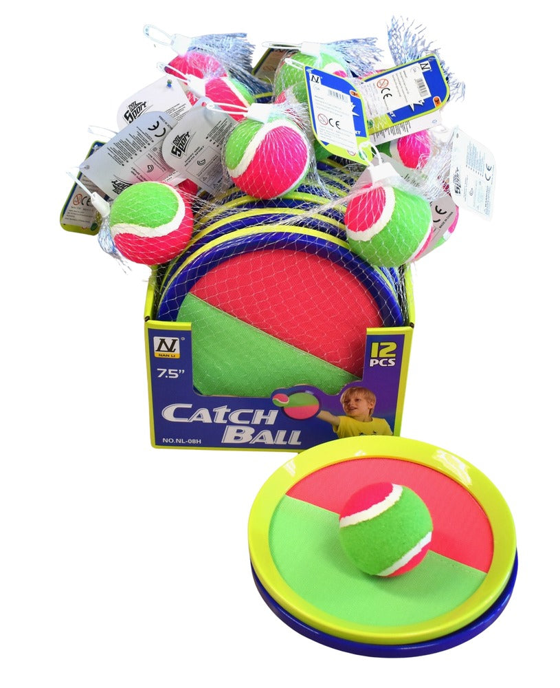 Velcro tennissæt med 1 bold  Ø19cm