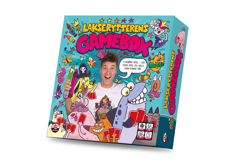 Lakserytterens Gamebox